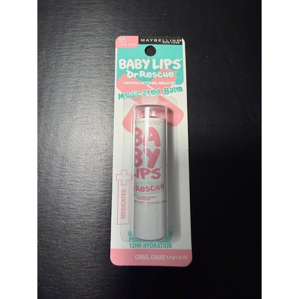 Maybelline Baby Lips Dr Rescue Medicated Lip Balm – 55 Coral Crave
